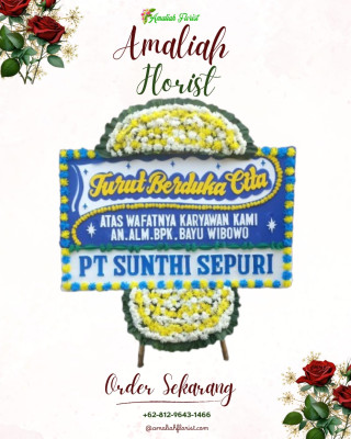 Papan Bunga Duka di Binjai Estate