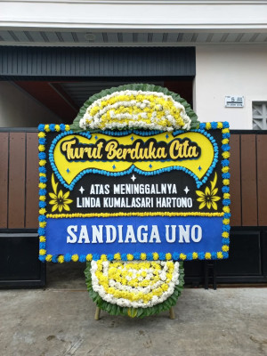 Papan Bunga Duka di Binjai Estate